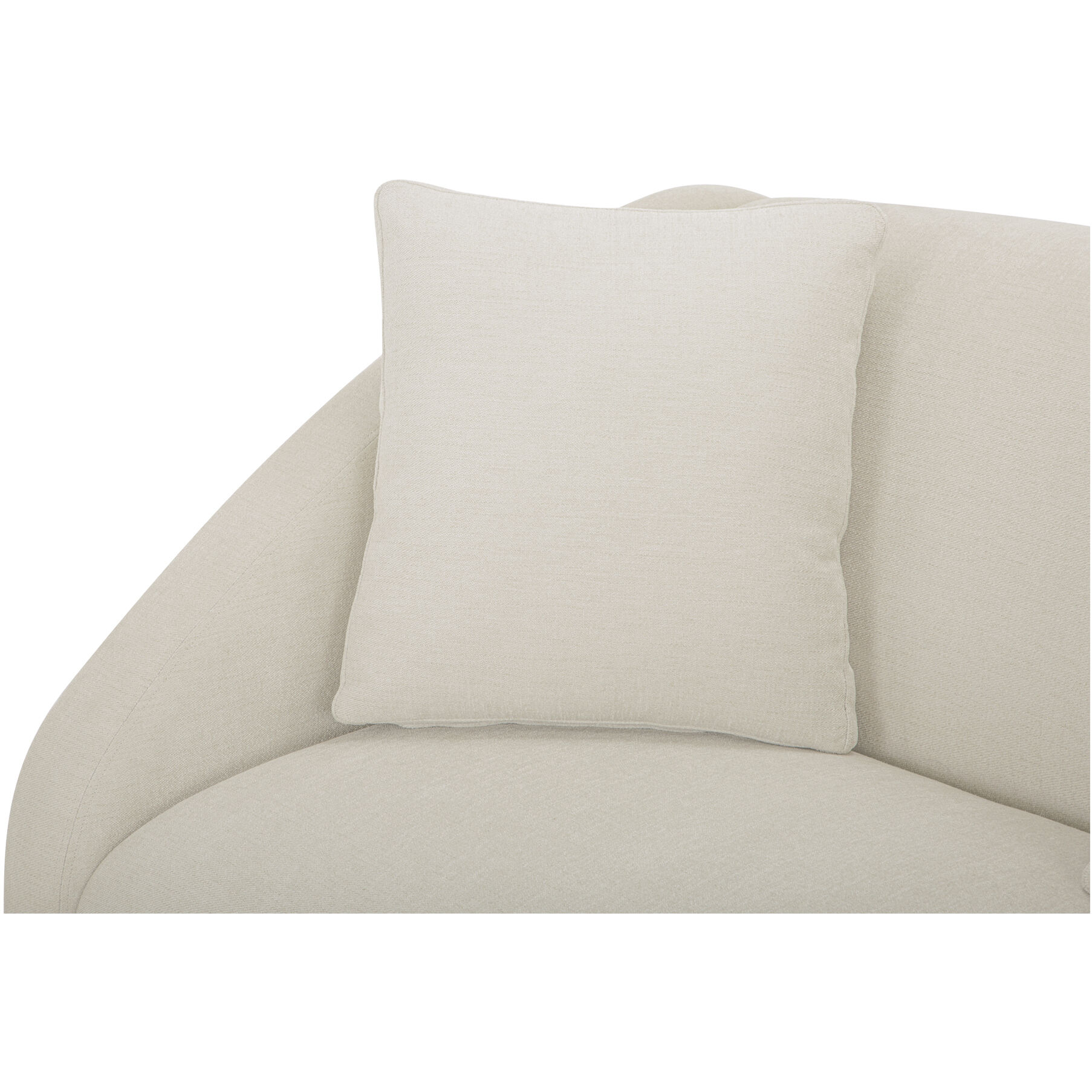 Fraser White Left Arm Facing Sofa